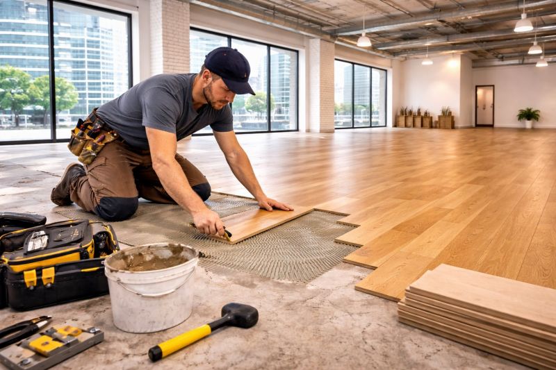 Commercial Hardwood Service in Albemarle County, VA