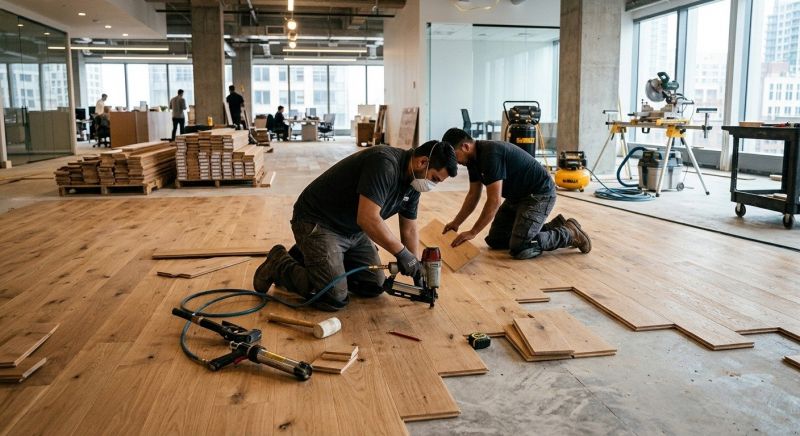 Commercial Hardwood Service in Fort Defiance, VA
