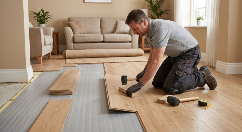 Laminate Floor Installation in Greenville, VA