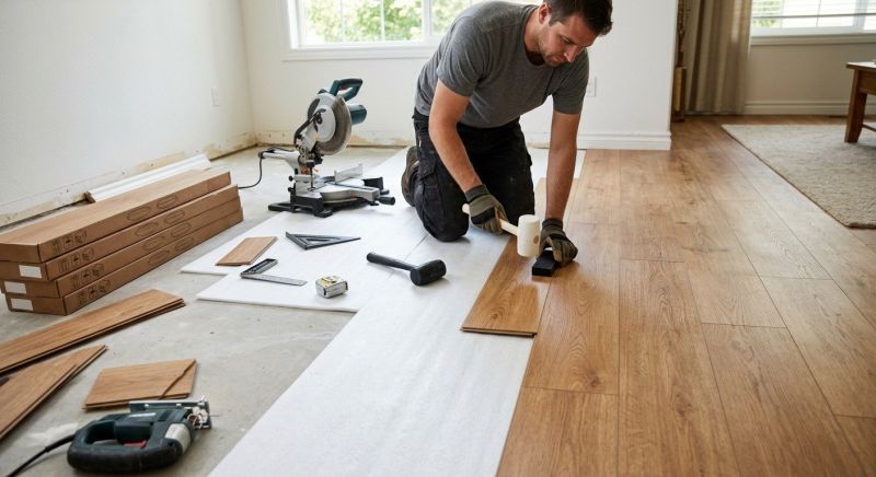 Laminate Floor Installation in Lovingston, VA