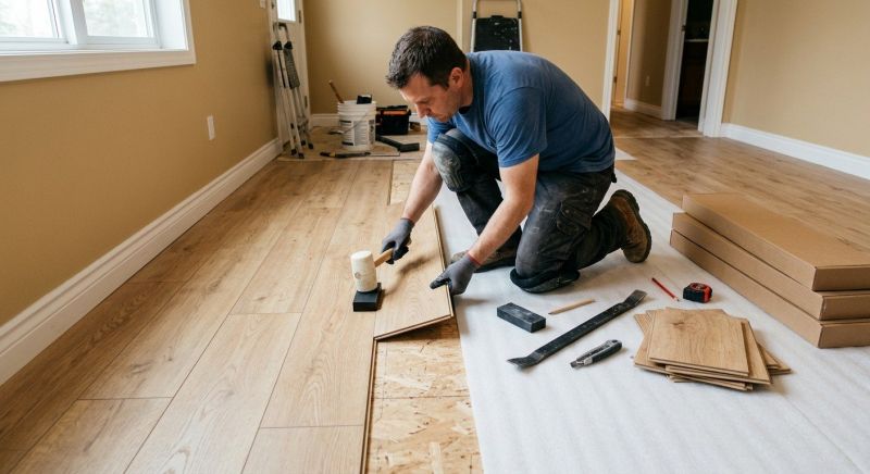Laminate Floor Installation in Nelson County, VA