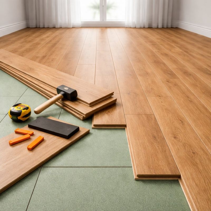 Laminate Floor Remodeling in Waynesboro, VA