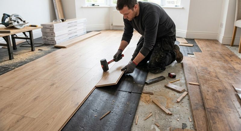 Laminate Floor Replacement in Charlottesville, VA