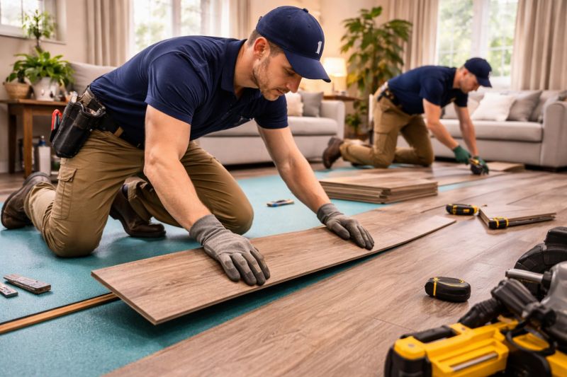 Laminate Floor Replacement in Nelson County, VA