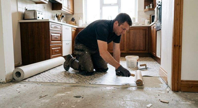 Linoleum Floor Installation in Crozet, VA