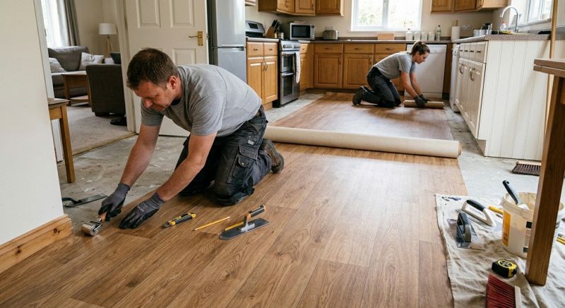 Linoleum Floor Installation in Waynesboro, VA