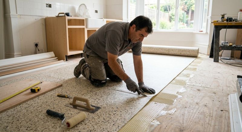 Linoleum Floor Installation in Shipman, VA