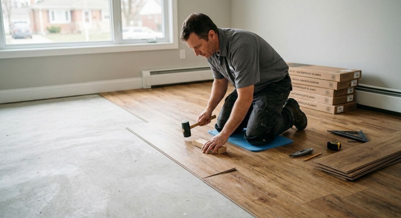 Linoleum Floor Installation in Staunton, VA
