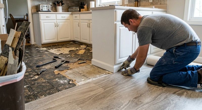 Linoleum Floor Installation in Weyers Cave, VA