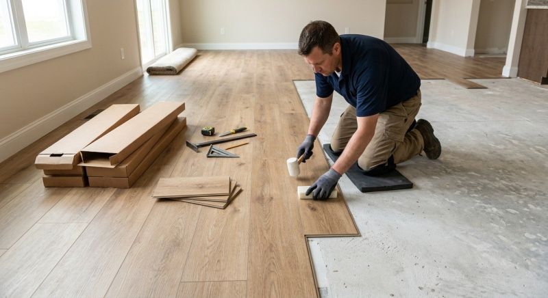 Luxury Vinyl Tile Installation in Fort Defiance, VA