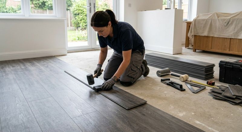 Luxury Vinyl Tile Installation in Shipman, VA