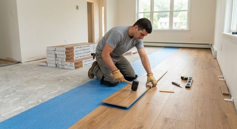 Lvt Flooring Installation in Crozet, VA