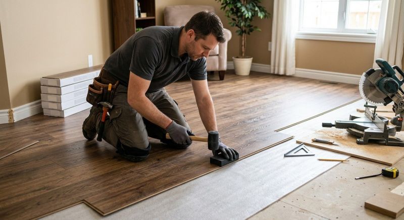 Plank Laminate Installation in Waynesboro, VA