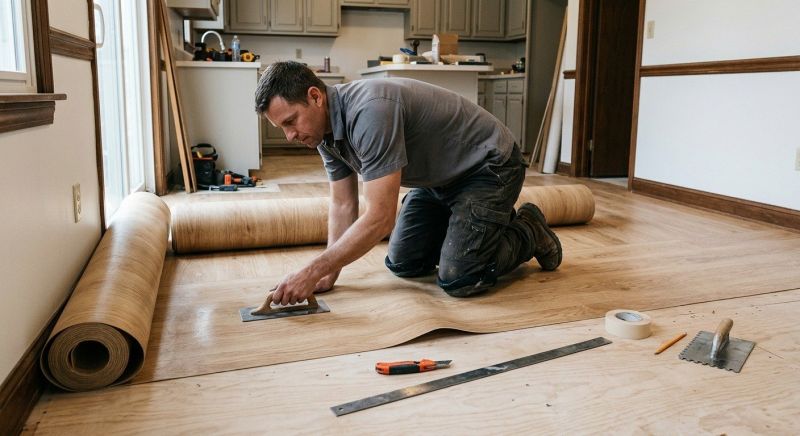 Sheet Flooring Installation in Stuarts Draft, VA