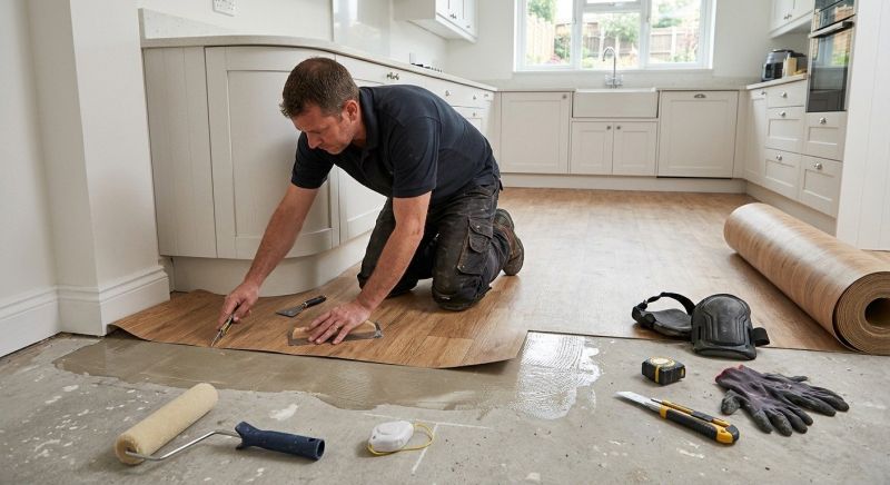 Sheet Linoleum Installation in Greenville, VA