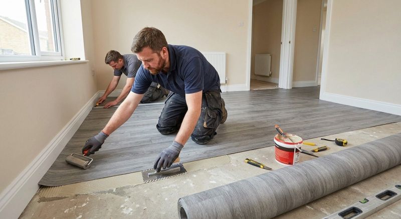 Sheet Linoleum Installation in Lovingston, VA