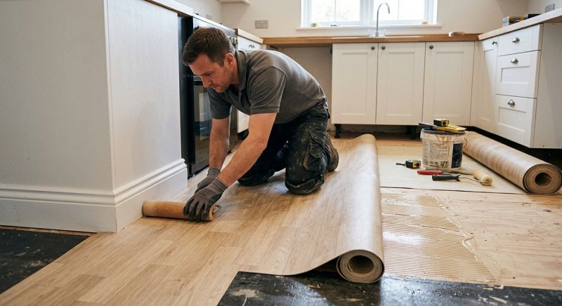 Sheet Linoleum Installation in Nelson County, VA