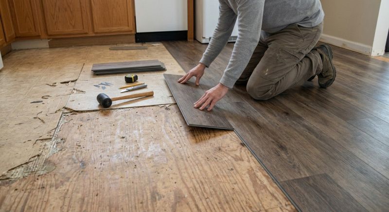 Vinyl Flooring Installation in Bridgewater, VA